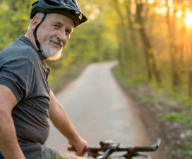  Man on a bicycle