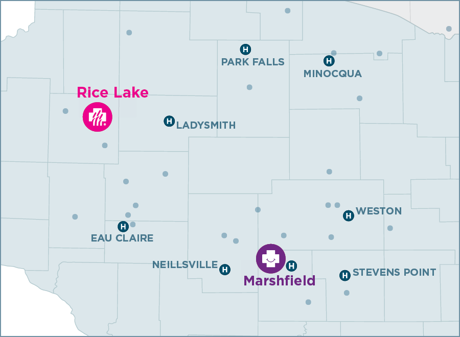 Ladysmith map